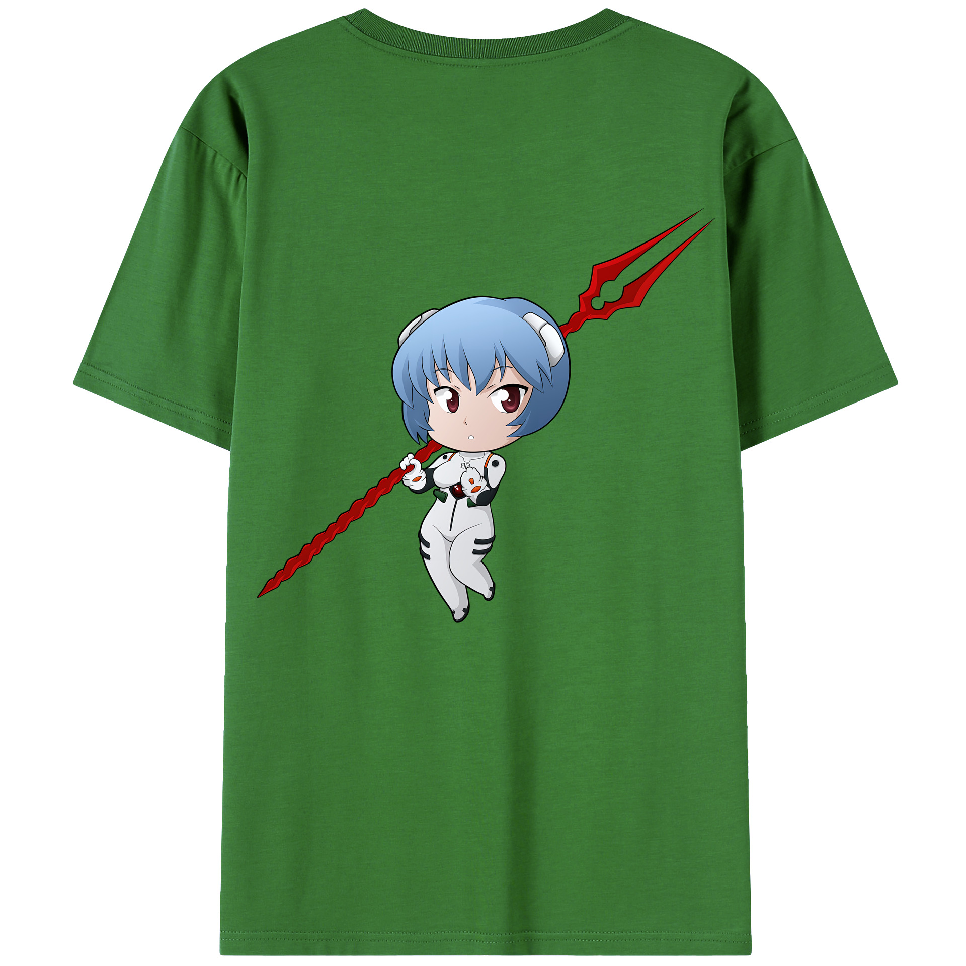 （画像用） EVA 新世紀エヴァンゲリオン レディース半袖Tシャツ(バックプリント)
